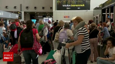 Curse anulate de Tarom. Unii pasageri au asteptat si 16 ore in speranta ca vor urca in avion. Am pierdut cazarile, vacanta