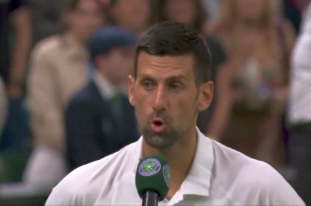 Novak Djokovic n-a mai suportat! I-a trimis la somn pe fanii de la Wimbledon: Noapte buna!