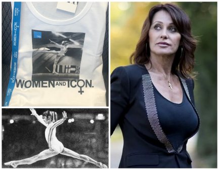 <span style='background:#EDF514'>TRICOURI</span> cu Nadia Comaneci se vor lansa la nivel global! Un gigant vestimentar onoreaza legenda sportului romanesc