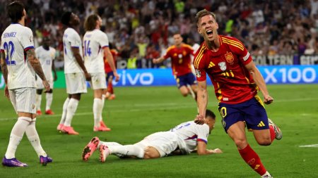 Spania – Franta 2-1 | <span style='background:#EDF514'>FURIA</span> Roja continua sa straluceasca la EURO 2024. Ibericii, in finala turneului