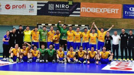 Romania joaca primul meci la Campionatul European de handbal masculin pentru tineret