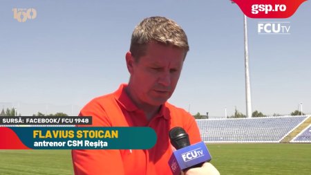 Flavius Stoican, declaratii de presa dupa <span style='background:#EDF514'>INFRANGERE</span>a din partida amicala cu FCU Craiova: A fost un antrenament reusit, in ciuda caldurii insuportabile