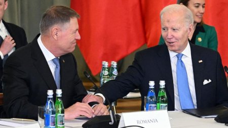 Biden lauda Romania si alte patru tari pentru donatia de sisteme Patriot catre Ucraina. Klaus Iohannis a semnat acordul