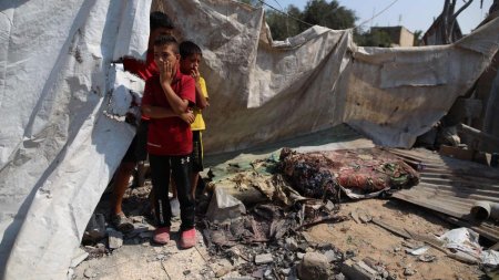 Atac aerian in sudul <span style='background:#EDF514'>FASIE</span>i Gaza. Au murit peste 29 de oameni, majoritatea femei si copii