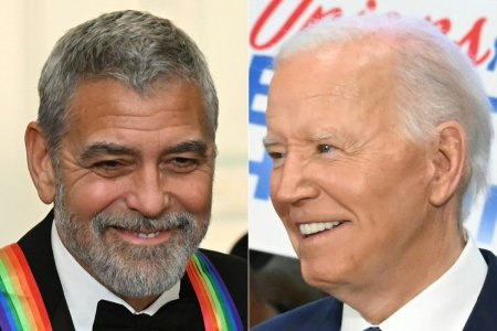 George Clooney, sustinator al lui Joe Biden, ii cere sa se retraga din cursa pentru presedintia SUA: Nu poate castiga batalia contra timpului