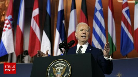 Joe Biden avertizeaza: Rusia este pe picior de razboi cu productia de aparare. Nu putem permite ca NATO sa ramana in urma