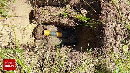 Proiectile si grenade, distruse intr-un poligon militar din judetul Botosani. Unde au fost gasite de localnici