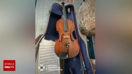 Descoperire fabuloasa la Vama Siret. Cum voia o ucraineanca sa introduca in Romania o <span style='background:#EDF514'>VIOARA</span> Stradivarius