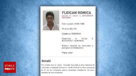 Cine este Romica Fleican, unul dintre cei mai periculosi infractori romani. A fost arestat de politistii germani