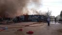 Incendiile fac ravagii in Romania: Pompierii satmareni lupta de 18 ore pentru a stinge flacarile la un depozit de colectare deseuri