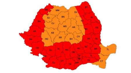 Temperaturi sufocante in Romania. Cand intra in vigoare codul rosu, care va fi valabil in trei sferturi de tara