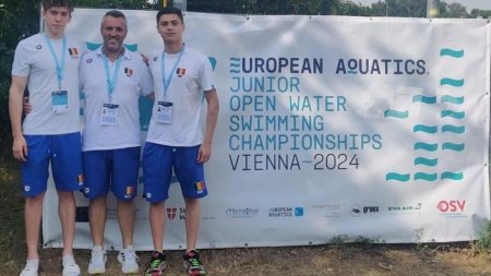 Romania participa la <span style='background:#EDF514'>CAMPIONATUL EUROPEAN DE</span> inot in ape deschise pentru juniori