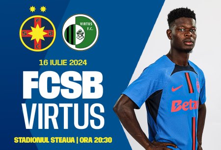 Cat costa biletele la returul dintre FCSB si Virtus