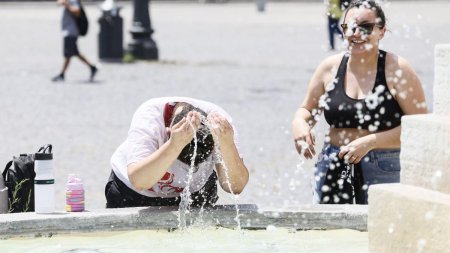 Codul rosu de canicula in toata tara. Temperaturi ridicate in urmatoarele zile