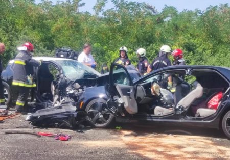 Vama Cenad este blocata, dupa un grav accident petrecut pe teritoriul Ungariei   