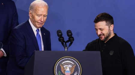 Ce spune Zelenski despre gafa lui Biden, care l-a numit Putin