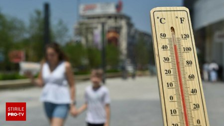 Vremea azi, 14 iulie. Temperaturi de peste 40 de grade Celsius, la umbra, in Romania. Zonele in care va ploua torential
