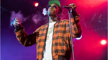 Wiz Khalifa a fost arestat de politisti chiar pe scena Festivalului 