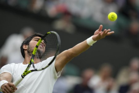 A inceput Alcaraz - Djokovic, finala de la Wimbledon. Ibericul a facut break in start / Printesa Kate Middleton va premia campionul