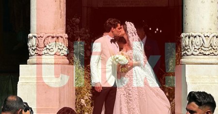 Imagini spectaculoase de la nunta fiului lui Gica Hagi. S-au folosit mii de <span style='background:#EDF514'>LUMANARI</span> si zeci de mii de flori pentru decor FOTO, VIDEO