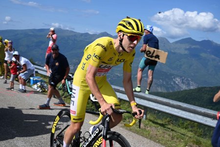 Uluiala in lumea ciclismului » Pogacar a <span style='background:#EDF514'>SPULBERAT</span> timpul lui Pantani pe Plateau de Beille! E aproape de al 3-lea triumf in Turul Frantei