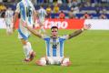 Argentina si-a aparat titlul la Copa America » Lionel Messi a parasit terenul in <span style='background:#EDF514'>LACRIMI</span>, Lautaro Martinez a fost eroul 