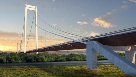 Reparatii pe podul peste Dunare de la Braila din cauza denivelarilor