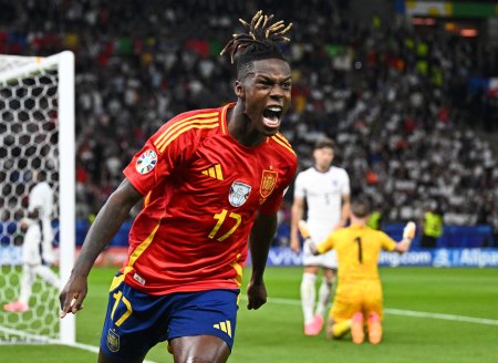 Povestea cutre<span style='background:#EDF514'>MURAT</span>oare a lui Nico Williams, marcatorul din finala Euro 2024: De la saracia din Ghana la gloria fotbalistica a Europei