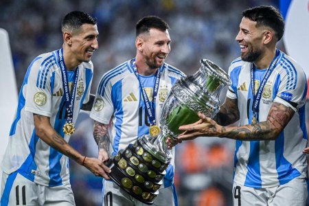 <span style='background:#EDF514'>ARGENTINA</span> a cucerit Copa America. Messi s-a accidentat la glezna