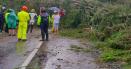Furtuna si grinda de mari dimensiuni in Alba: 50 de autovehicule au fost blocate intre Cabana Oasa si Obarsia Lotrului