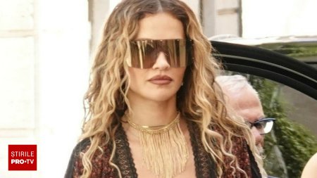 Rita Ora, aparitie spectaculoasa pe strazile din Roma. Cum au surprins-o paparazzi | <span style='background:#EDF514'>GALERIE</span> FOTO