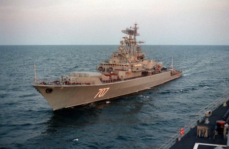 Ultima nava de patrulare a Rusiei a parasit <span style='background:#EDF514'>PENINSULA</span> Crimeea, sustine marina ucraineana