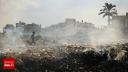 Israelul, un nou atac devastator in Gaza. O tabara, transformata intr-o pustietate carbonizata si plina de cadavre sfasiate