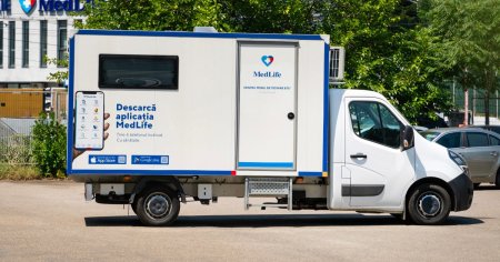 Premiera in Europa Centrala si de Sud-Est: MedLife aduce primul centru mobil de testare BTS* la un festival