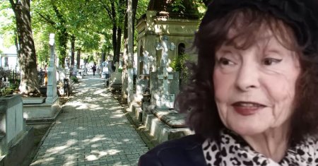 Marina Voica si-a pregatit locul de veci, la 87 de ani: Mi-am facut statuie, la Bellu, cu chipul meu. Leita sunt, ma asteapta!. A platit o avere pe cavoul din marmura de Simeria