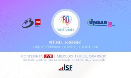 Specialisti ai Uniunii Nationale a Societatilor de Asigurare si Reasigurare din Romania (UNSAR) la Conferinta nationala Romania Inteligenta 