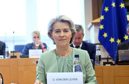 Grupul Giorgiei Meloni din Parlamentul European este divizat in privinta sustinerii Ursulei von der Leyen. <span style='background:#EDF514'>EUROPARLAMENTARI</span>i AUR spun ca nu o vor vota