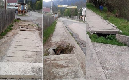 Despagubiri de mii de euro obtinute de romani accidentati grav mergand pe trotuar. Cazul femeii care s-a nenorocit la o plimbare prin Durau  