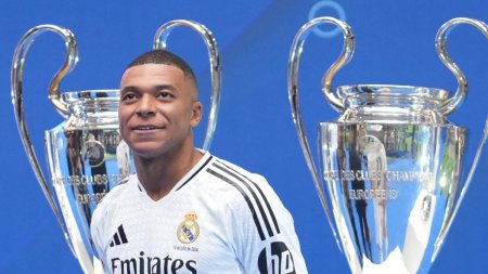 Peste 80.000 de fani l-au primit ca pe un erou pe Kylian Mbappe la Real Madrid