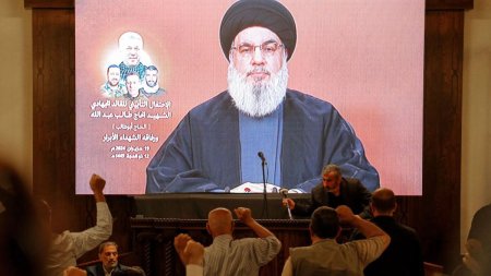 Liderul Hezbollah ameninta Israelul cu noi <span style='background:#EDF514'>BOMBARDAMENTE</span> daca inamicul continua sa tinteasca civili