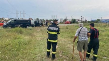 Un tren de calatori a luat foc la Oradea
