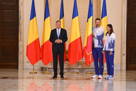 Sportivii romani s-au aflat fata in fata cu presedintele Romaniei la Cotroceni, cu 9 zile inainte de startul Jocurilor Olimpice de la Paris