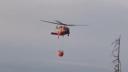 Incendiu urias in Muntii Fagaras: Un elicopter Black Hawk, zeci de pompieri si vehicule <span style='background:#EDF514'>OFFROAD</span> lupta cu flacarile