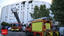 Incendiu devastator in mijlocul noptii. Au murit 7 oameni din aceeasi familie, in Nisa. VIDEO
