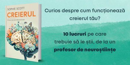 Editura LIBREX lanseaza cartea Creierul: 10 lucruri pe care trebuie sa le stii, scrisa de o somitate in domeniul neurostiintelor