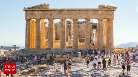 Grecia isi inchide cea mai importanta atractie din cauza caniculei. Turistii se lupta si cu temperaturi de 43 de grade