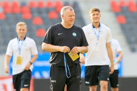 Antrenorul <span style='background:#EDF514'>MAGHIARI</span>lor, discurs fair-play dupa ce Corvinul l-a scos din Europa League: Au meritat calificarea! Au sansa lor cu Rijeka