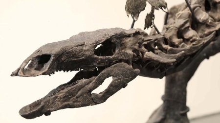 Fosila de dinozaur extrem de bine conservata, de 200 de milioane de ani, descoperita in Brazilia