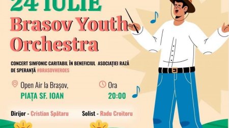 ICR sustine prezenta tinerilor muzicieni din <span style='background:#EDF514'>REPUBLICA MOLDOVA</span> laBrasov Youth Orchestra