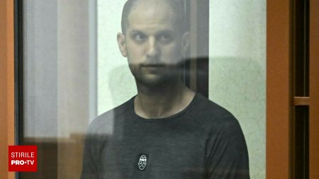 <span style='background:#EDF514'>JUDECATORI</span>i rusi l-au condamnat la 16 ani de inchisoare pe jurnalistul american Evan Gershkovich de la Wall Street Journal